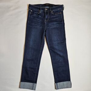 Liverpool Womens Jeans pants 4 Los Angels Capri Jeans 4/27 Cropped Denim ZP